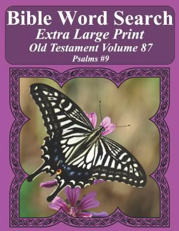Bible Word Search Extra Large Print Old Testament Volume 87: Psalms #9
