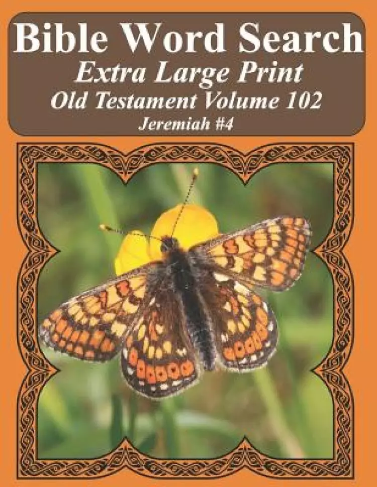 Bible Word Search Extra Large Print Old Testament Volume 102: Jeremiah #4