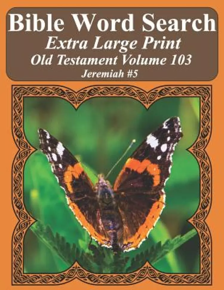 Bible Word Search Extra Large Print Old Testament Volume 103: Jeremiah #5