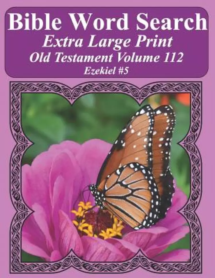 Bible Word Search Extra Large Print Old Testament Volume 112: Ezekiel #5