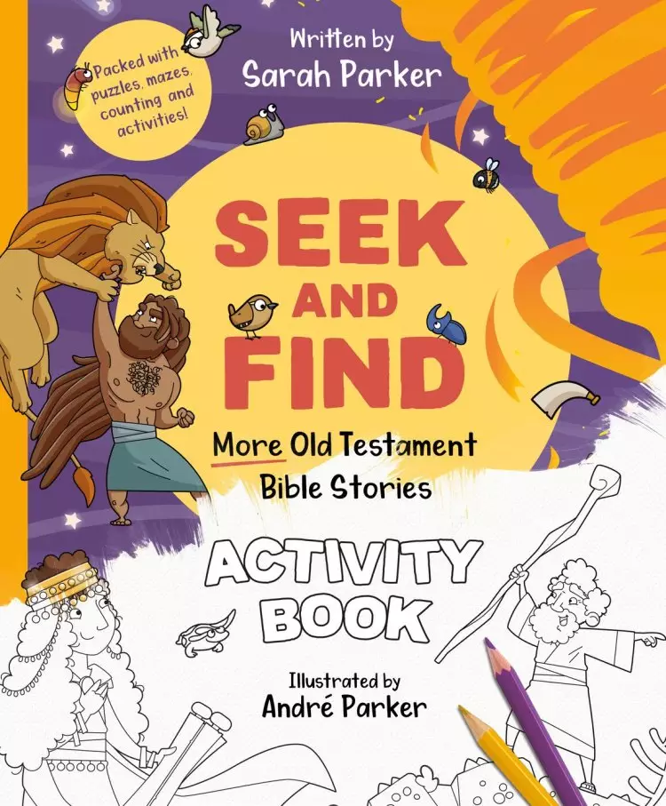 Seek and Find: More Old Testament Bible Stories Activity Book