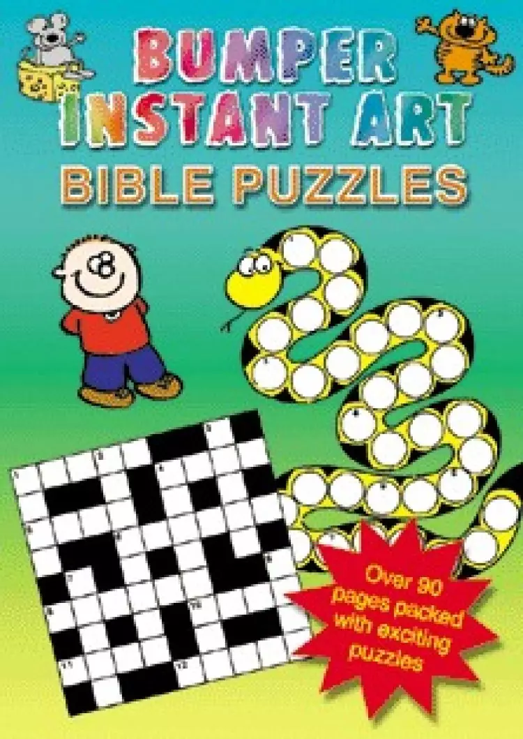 Bumper Instant Art: Bible Puzzles