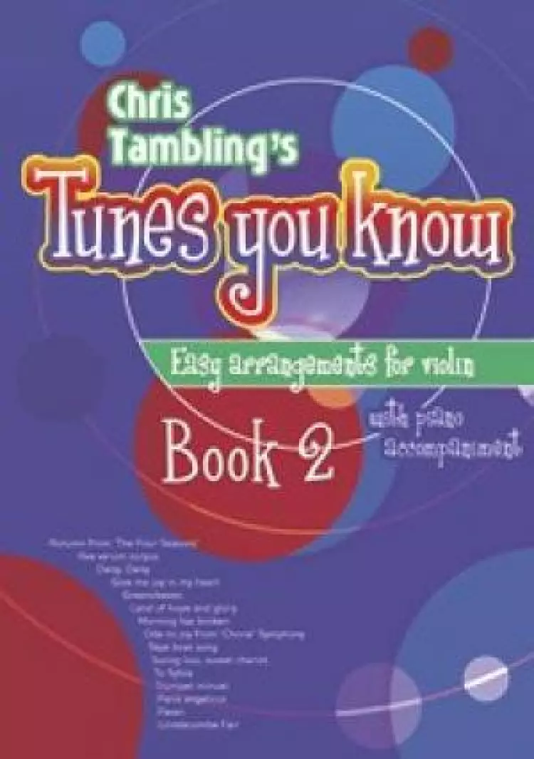 Tunes You Know Violin - Book 2