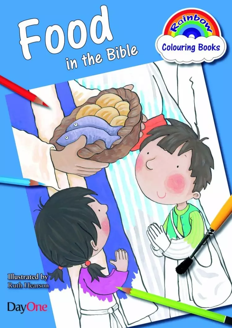 Food in the Bible Colouring Book
