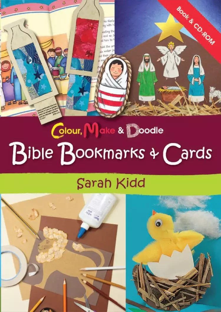 Colour, Make & Doodle Bible Bookmarks and Cards