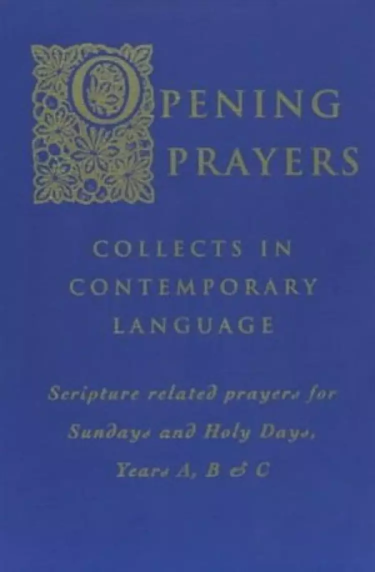 Opening Prayers