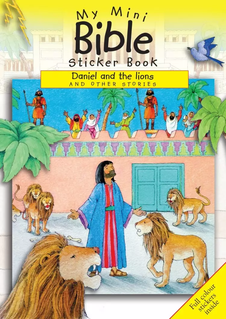 My Mini Bible Sticker Book: Daniel and the Lions