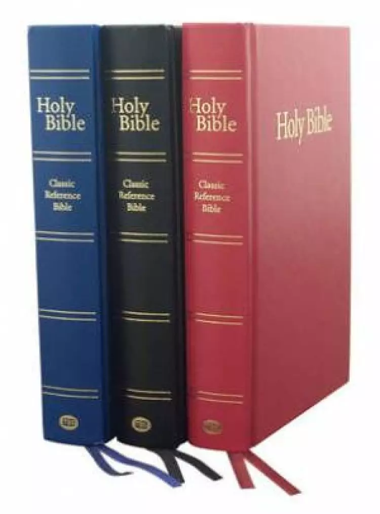 KJV Reference Bible: Blue, Hardback