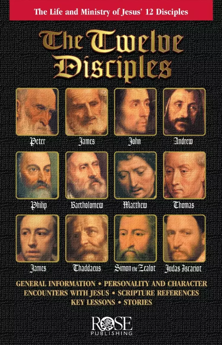 12 Disciples Pamphlet