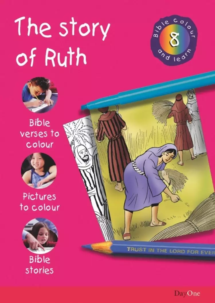 Bible Colour and Learn 8: The Story of Ruth