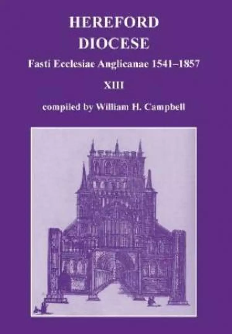 Fasti Ecclesiae Anglicanae 1541-1857