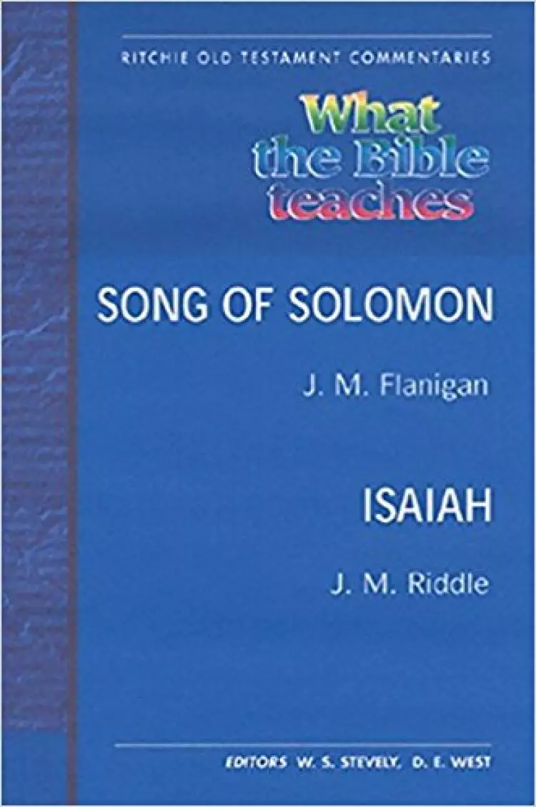 WTBT Vol 5 OT Song of Solomon, Isaiah