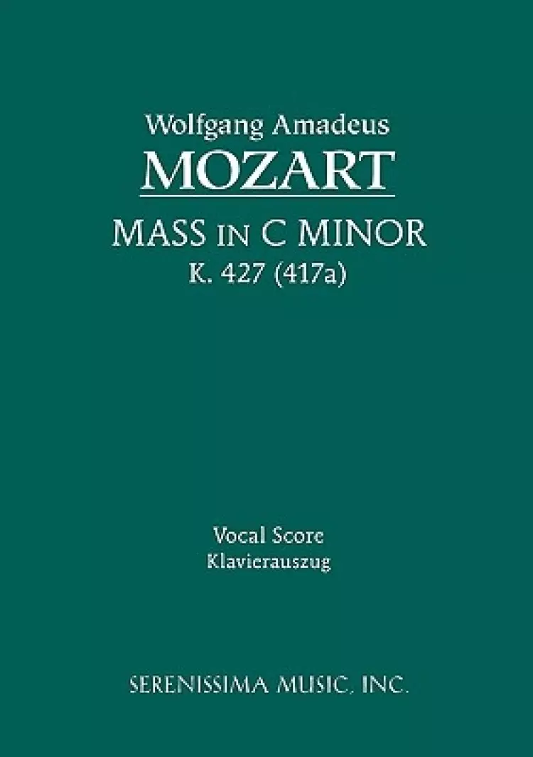 Mass in C-Minor, K. 427 - Vocal Score