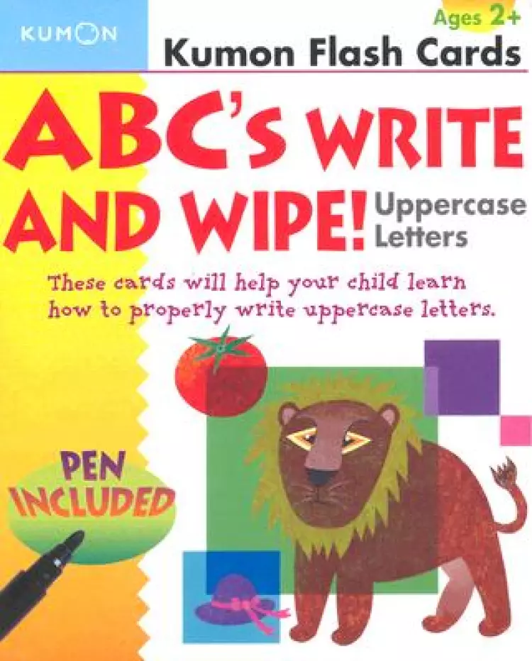 ABCs Write And Wipe Flash Cards