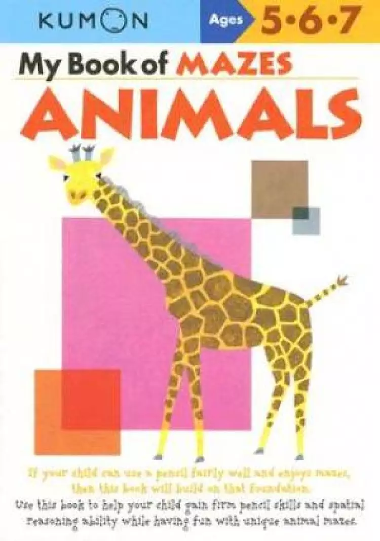 My Book Of Mazes Animals