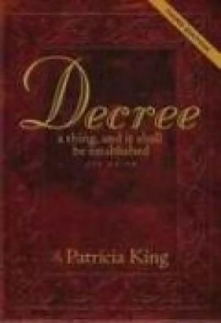 Decree Third Edition Paperback Book