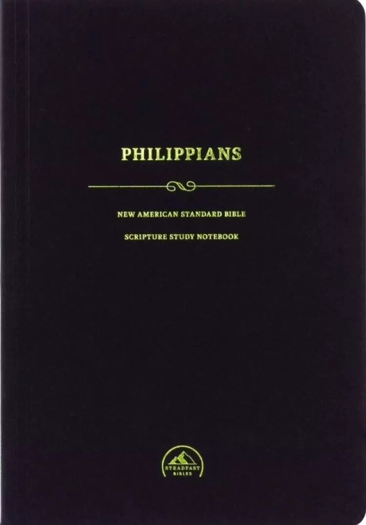 NASB 95 Scripture Study Notebook: Philippians