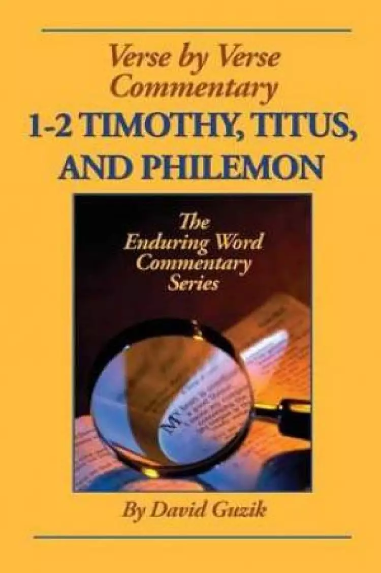 1-2 Timothy, Titus, Philemon