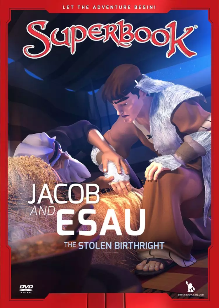 Superbook: Jacob And Esau DVD