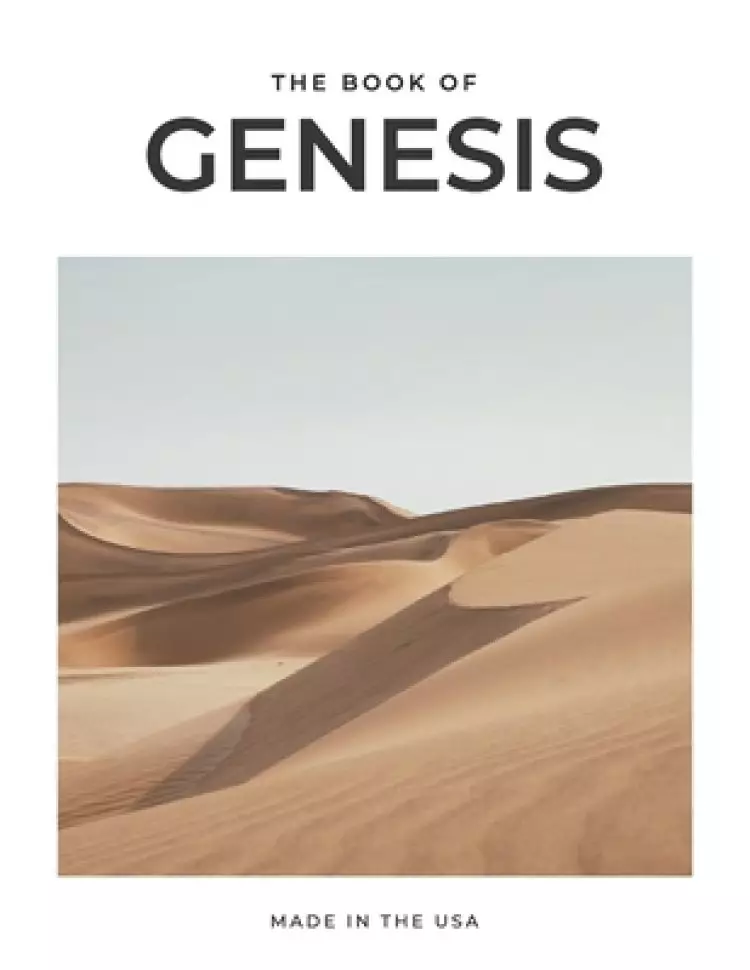 The Book of Genesis - Neat Sunday Bible (KJV - Titanium White)