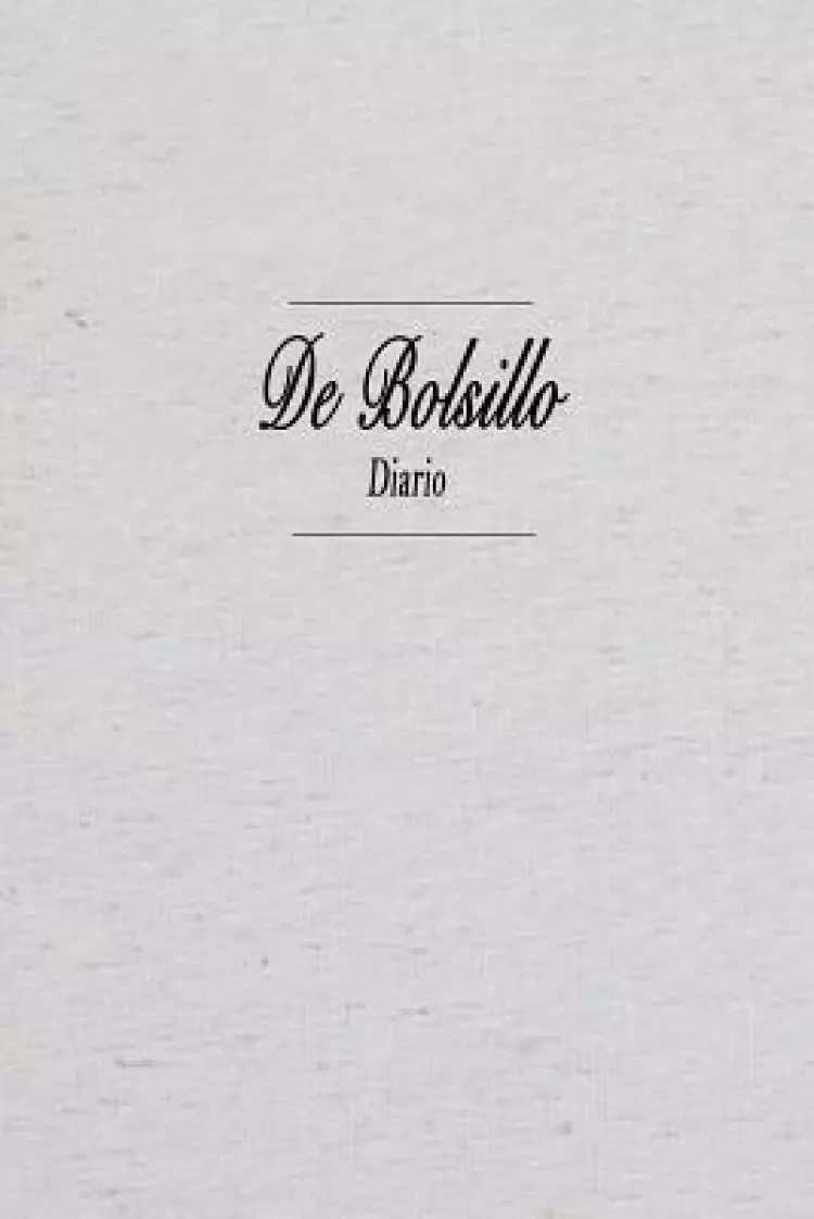 Diario De Bolsillo