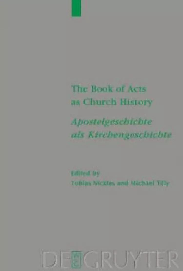 Apostelgeschichte Als Kirchengeschichte
