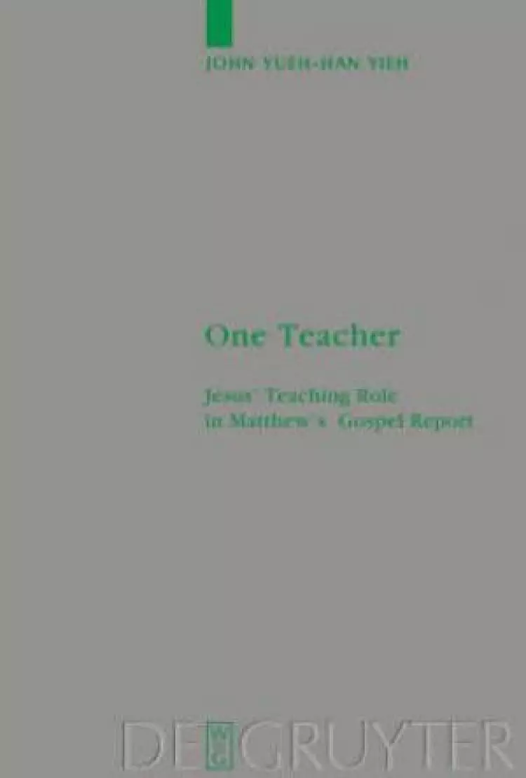 Matthew : One Teacher