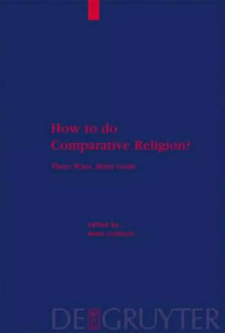 How to Do Comparative Religion?