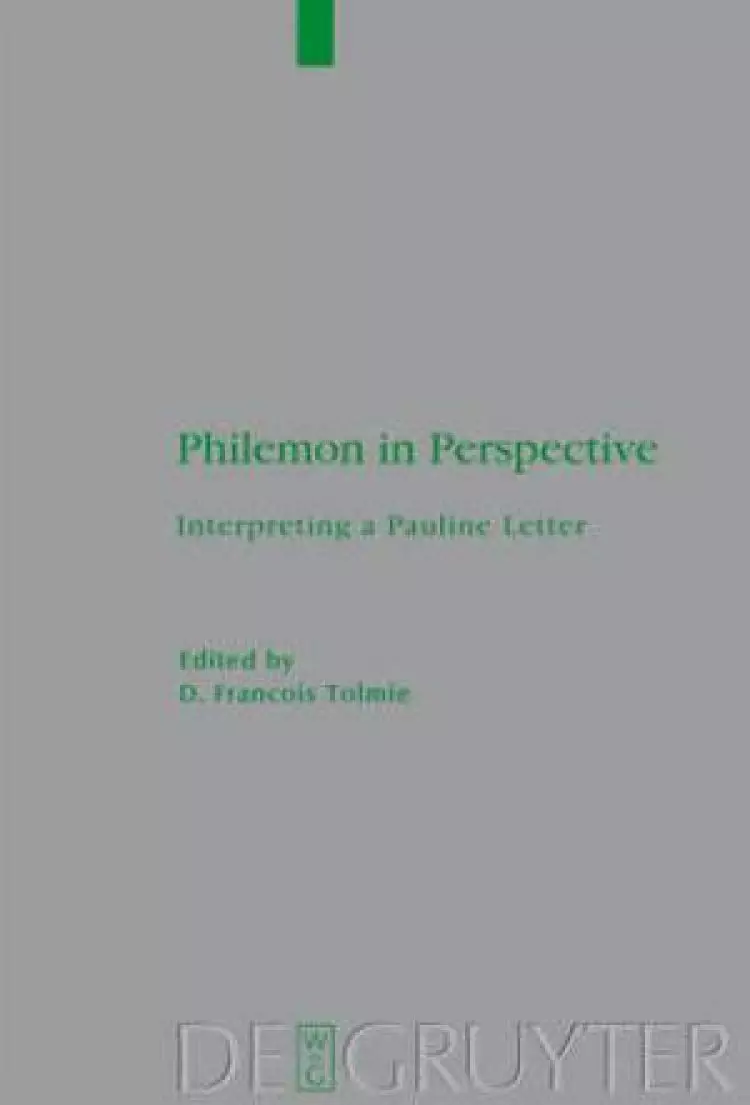 Philemon in Perspective