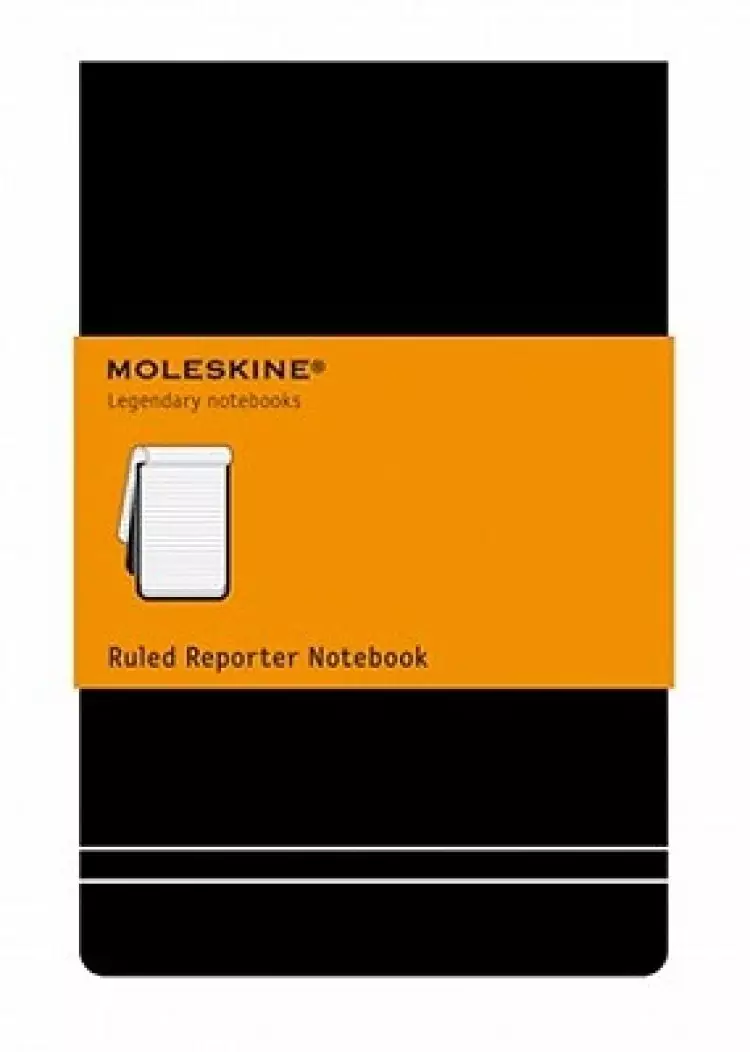 Moleskine Pocket Ruled Reporter Notebook