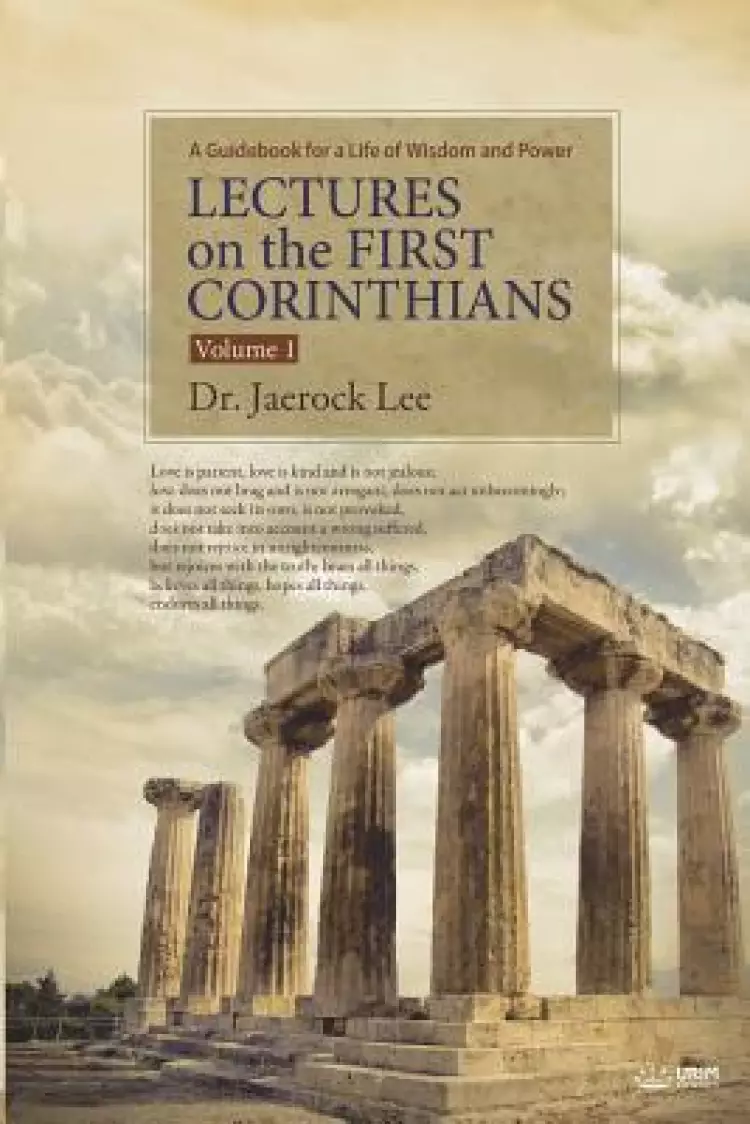 Lectures on the First Corinthians