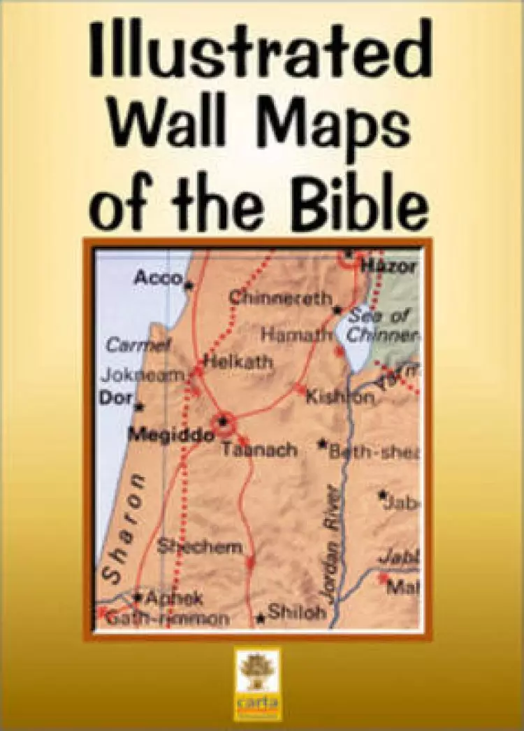 ILLUSTRATED WALL MAPS BIBLE ATLAS