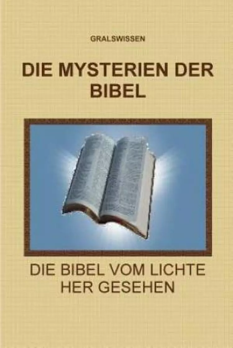 Die Mysterien Der Bibel