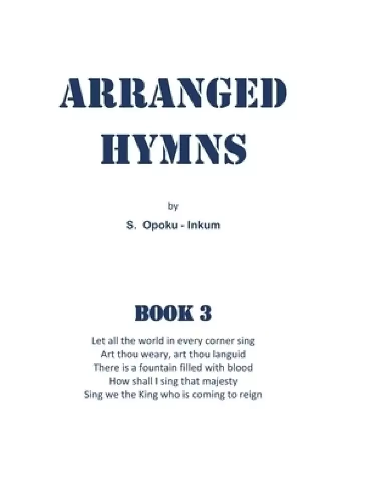 Arranged Hymns: Book 3