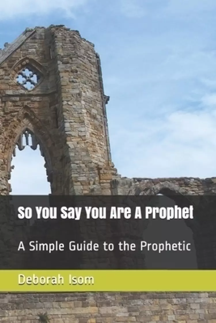 So You Say You Are A Prophet: A Simple Guide to the Prophetic