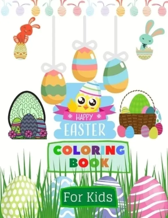 Happy Easter Coloring Book for Kids: Easter Coloring Book for Kids | Easter coloring book for toddlers | Easter Coloring Book | Coloring books for kid