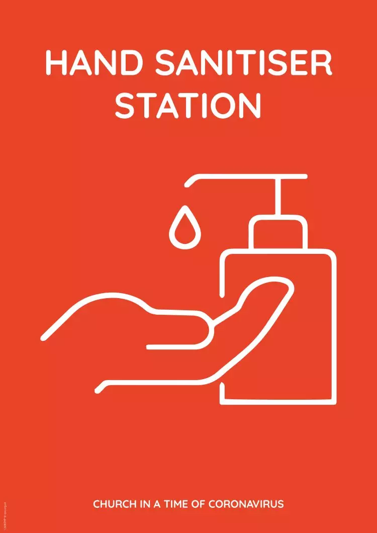 Hand Sanitiser Station (COVID-19)