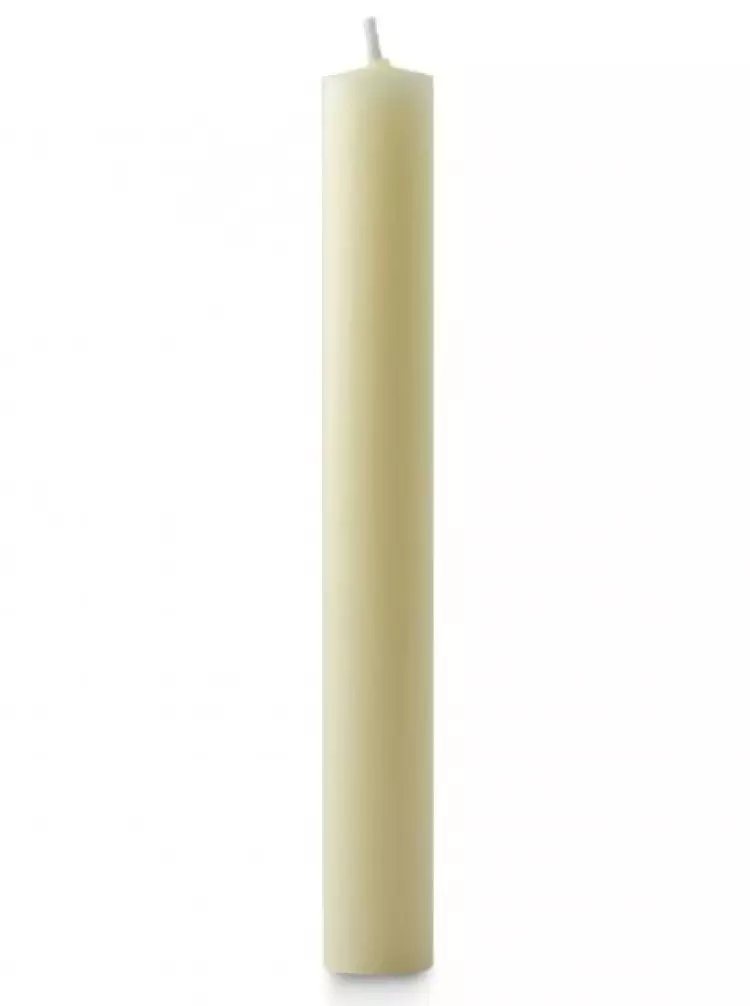 6" x 1" Church Candles with Beeswax - Pack of 48