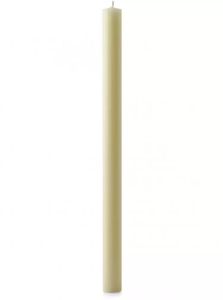 15" x 1 1/4" Church Candles with Beeswax - Pack of 12