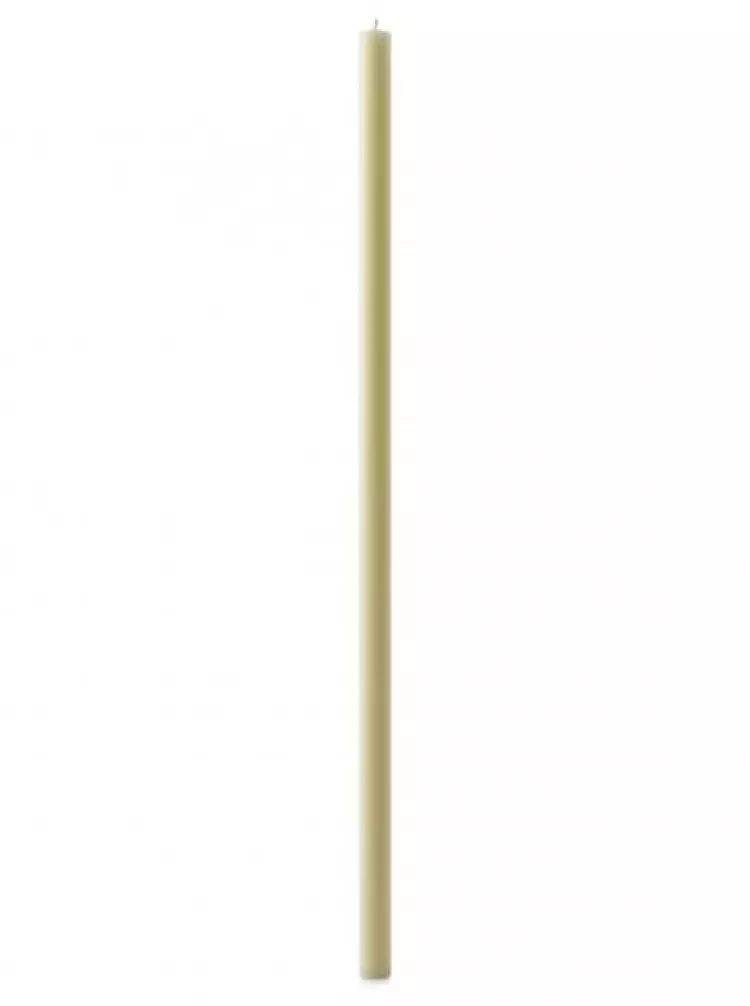 30" x 1 1/4" Church Candles with Beeswax - Pack of 6
