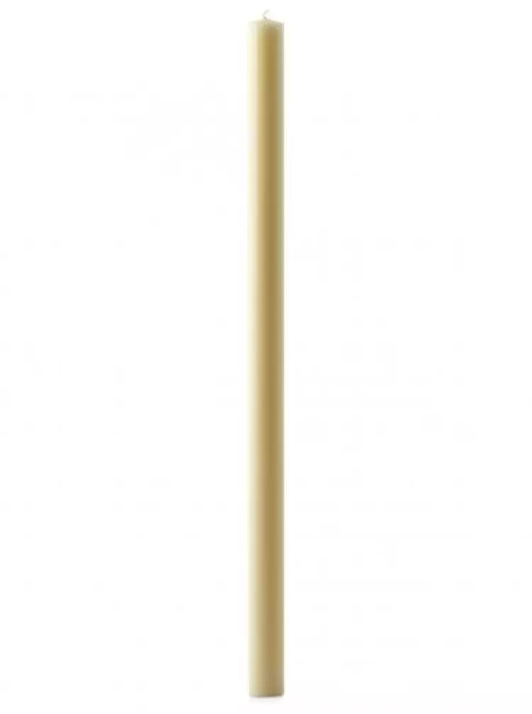 30" x 2" Church Candle with Beeswax / Paschal Candle - Single