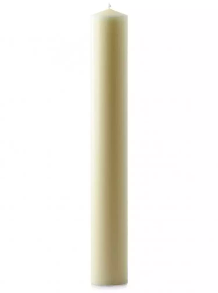 18" x 2 3/4" Candles with Beeswax / Paschal Candle - Single