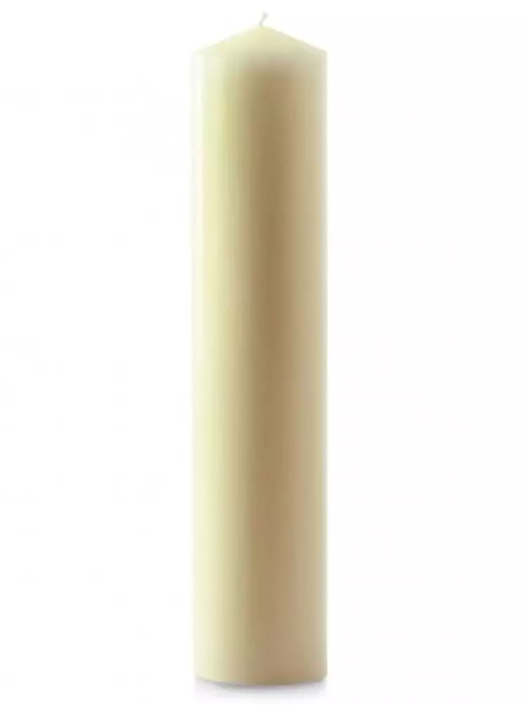 12" x 3" Church Candle with Beeswax - Single