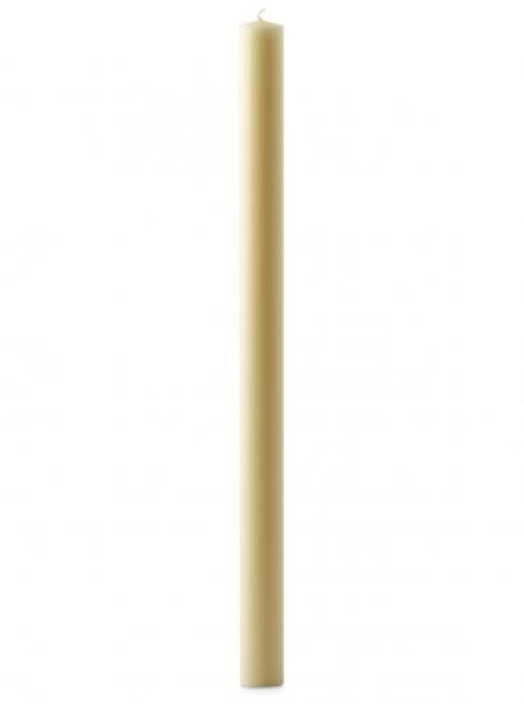24" x 3" Church Candle with Beeswax / Paschal Candle - Single
