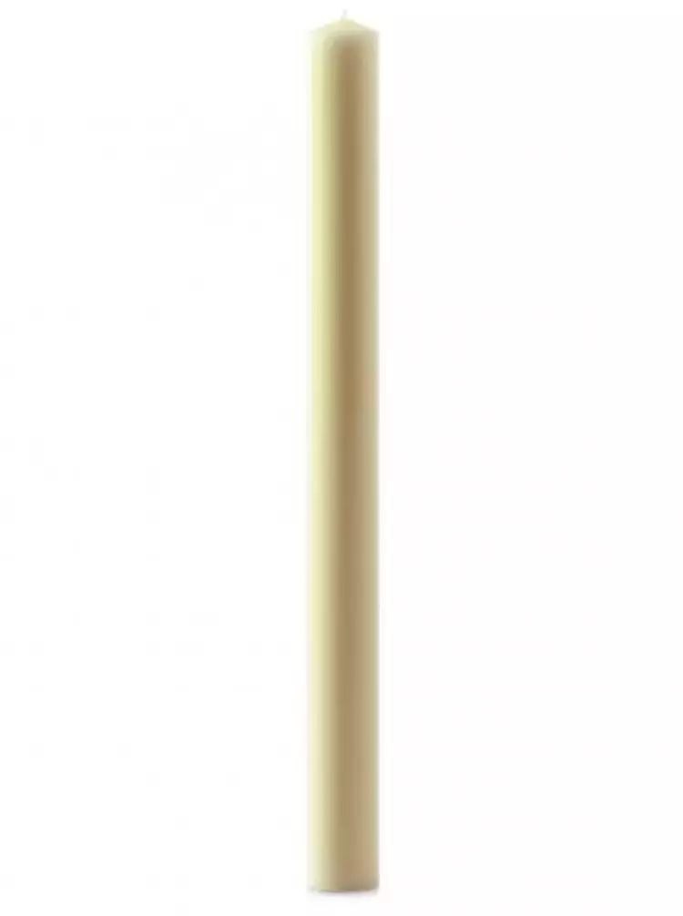 30" x 3" Church Candle with Beeswax / Paschal Candle - Single