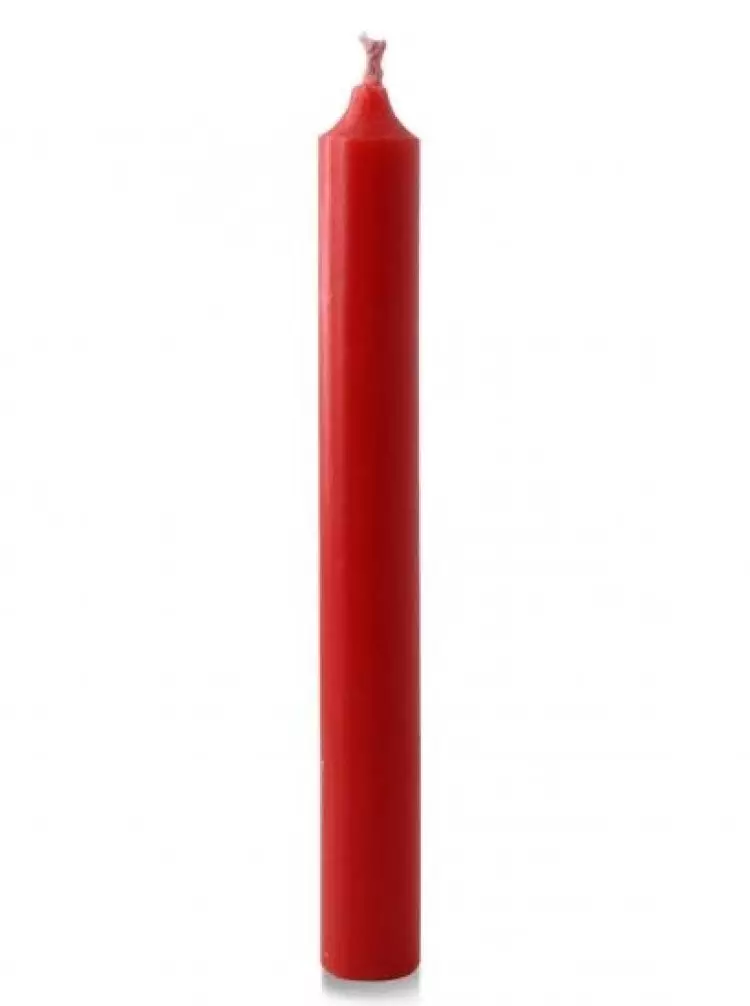 Red Candles 4 1/2" x 1/2" (50 pack)