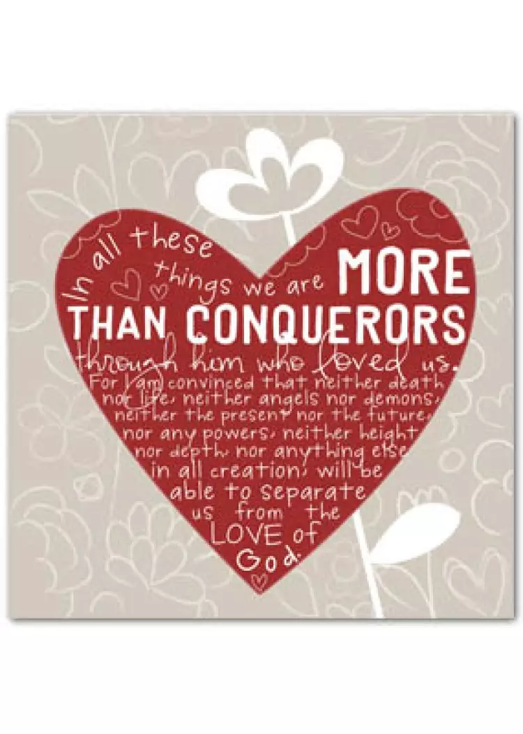 More Than Conquerors Single Card