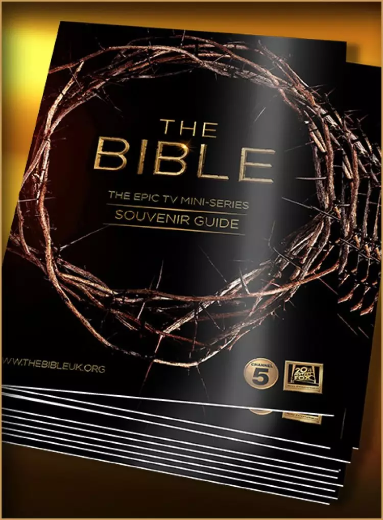The Bible Mini Series Souvenir Guide Pack of 10
