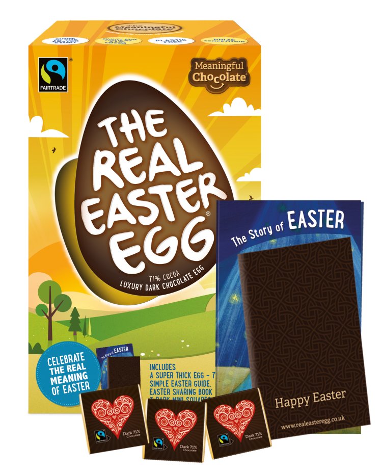Real Easter Egg Dark Edition Pack of 6