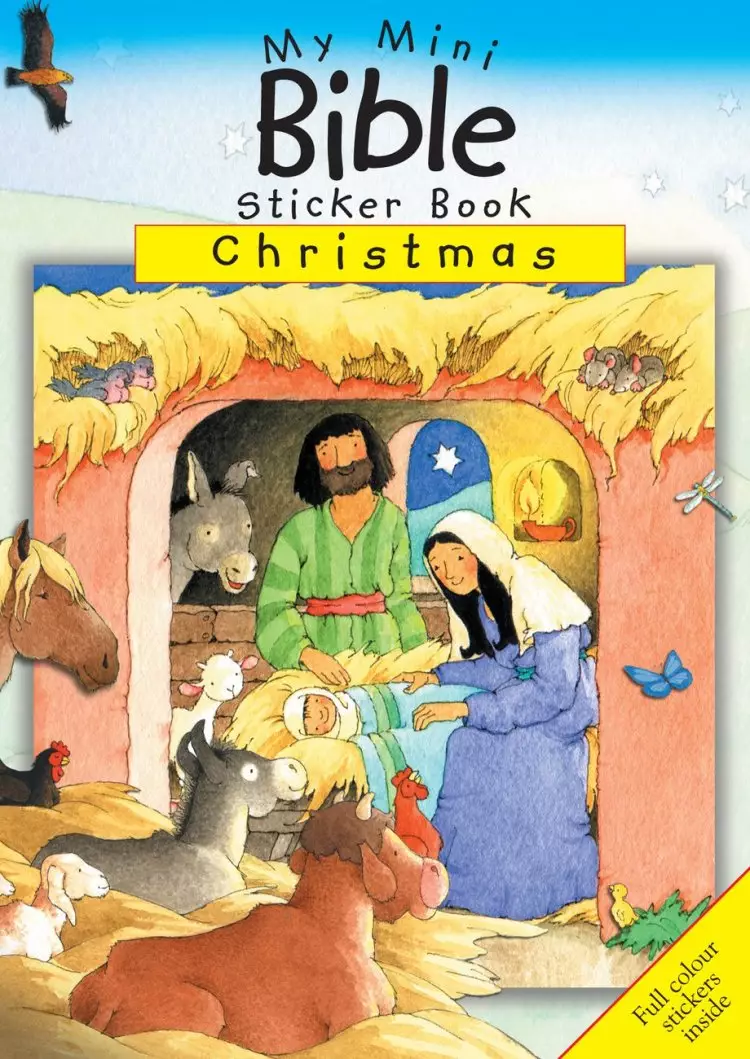My Mini Bible Sticker Book: Christmas Pack of 20
